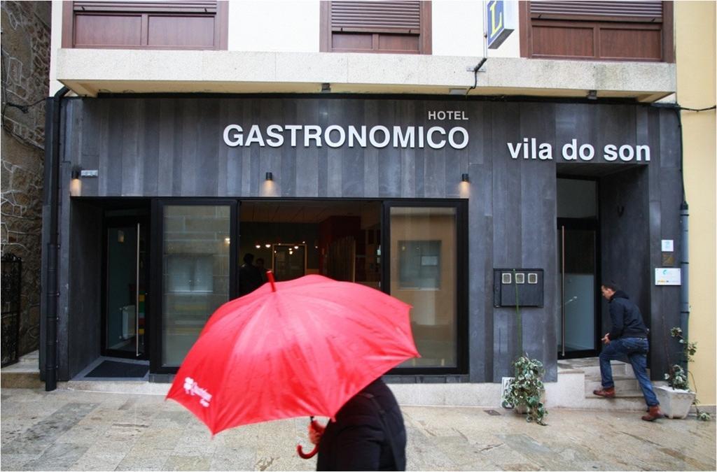 Hotel Villa Del Son Porto do Son Exterior foto